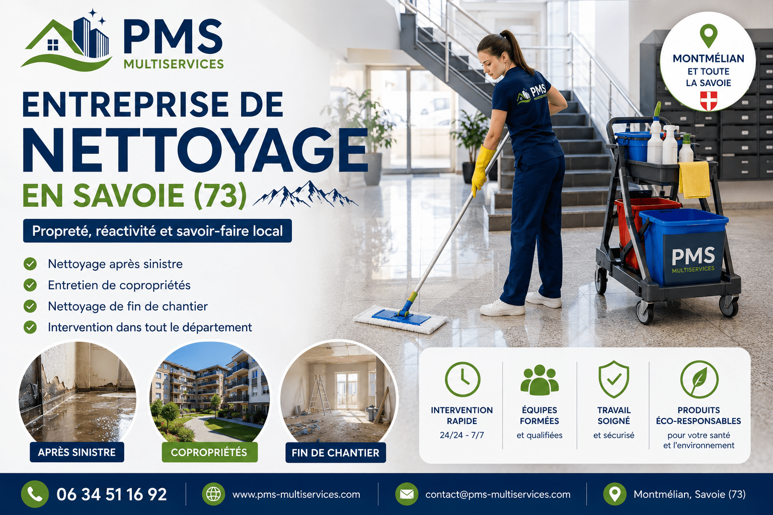 Entreprise de nettoyage en Savoie