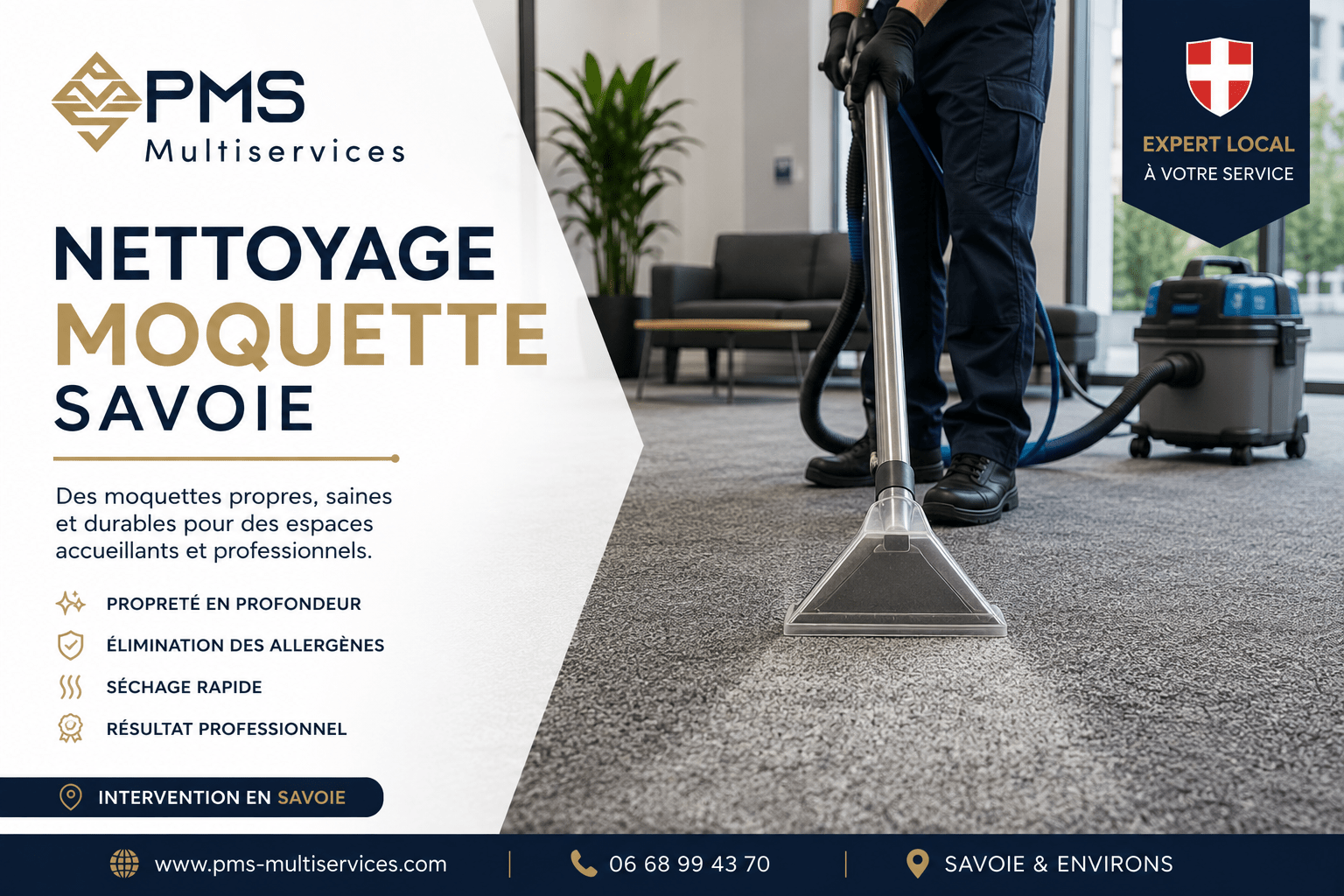 nettoyage moquette Savoie