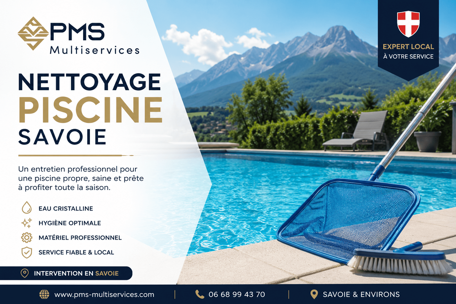 nettoyage piscine Savoie