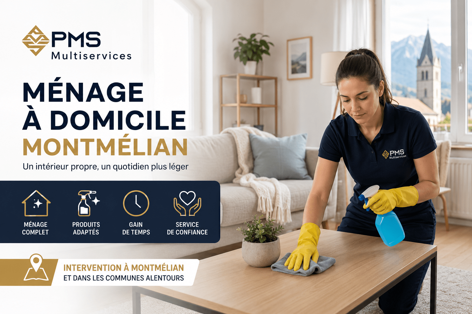 ménage à domicile Montmélian