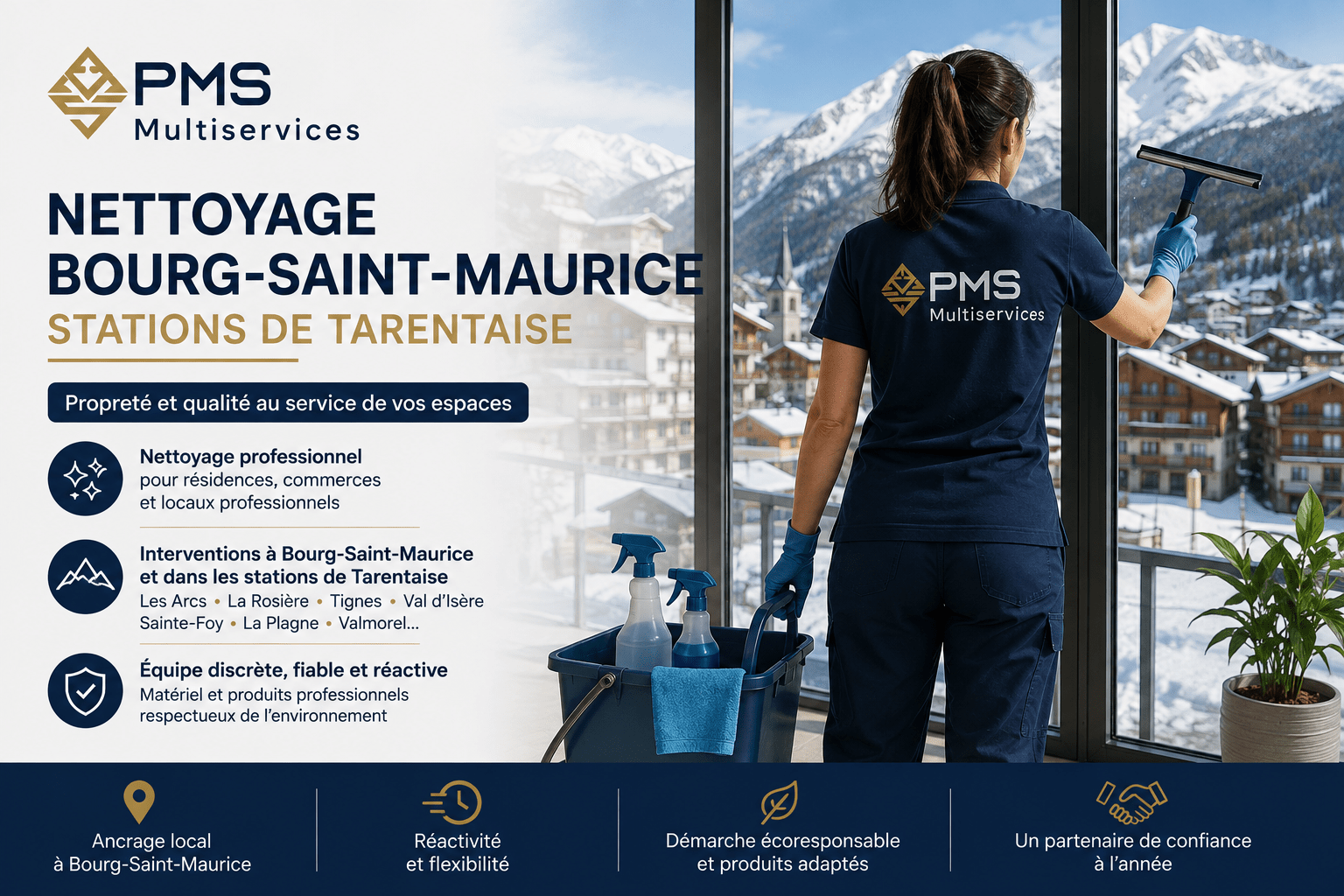 nettoyage Bourg-Saint-Maurice stations Tarentaise