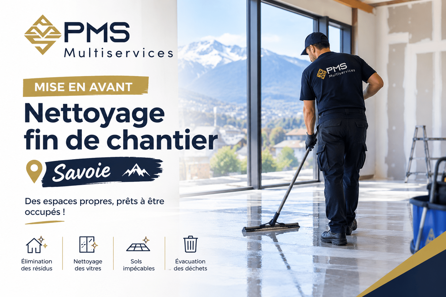 nettoyage fin de chantier Savoie